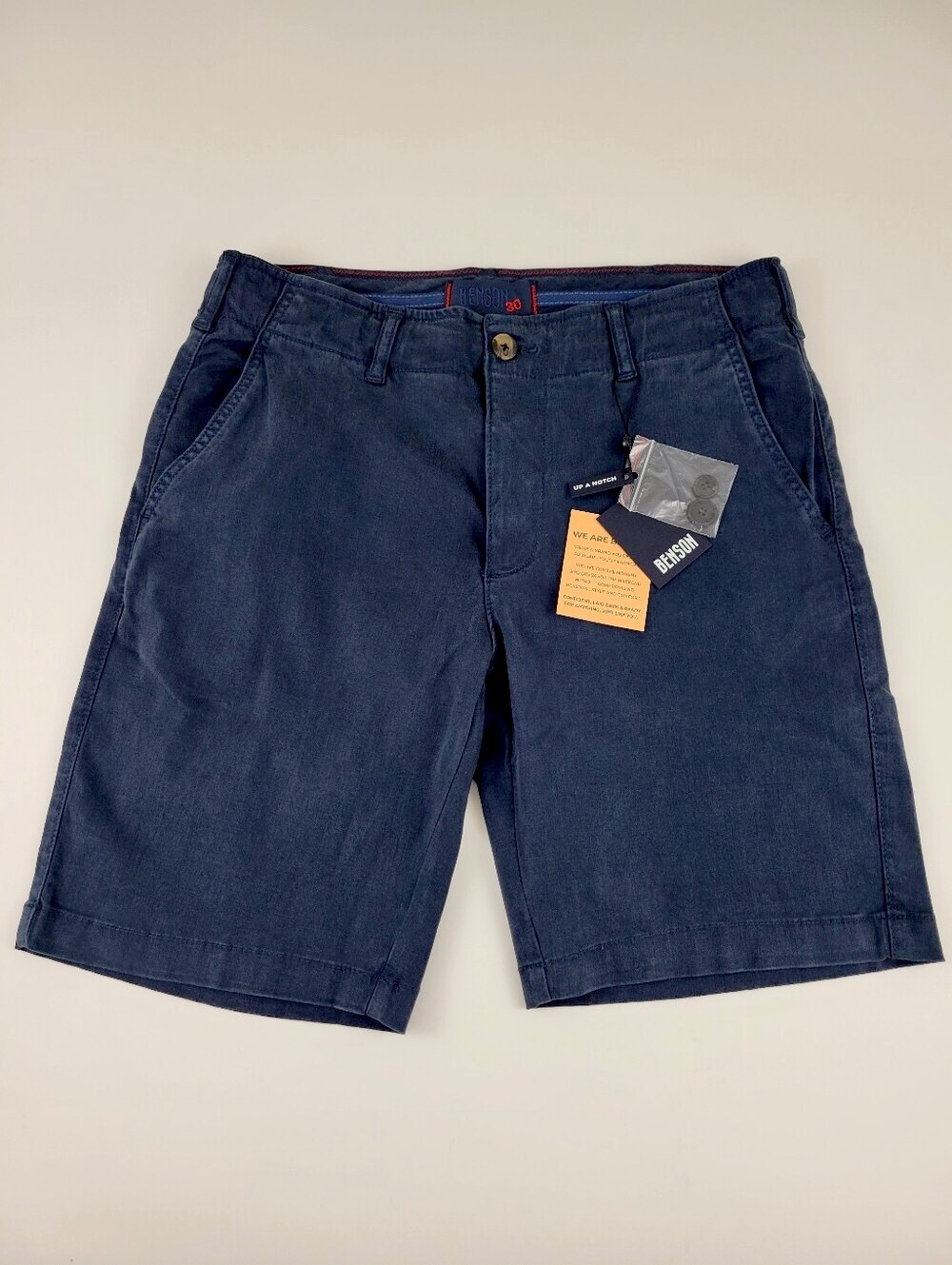 BENSON Navy Men's Casual Shorts